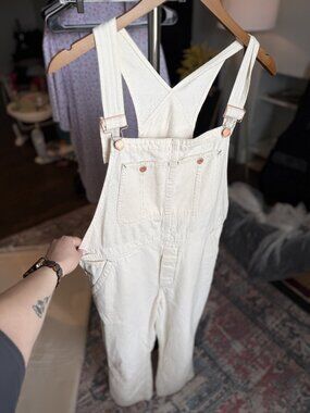 We The Free Cream Overalls Size 31 EU Women’s Boho